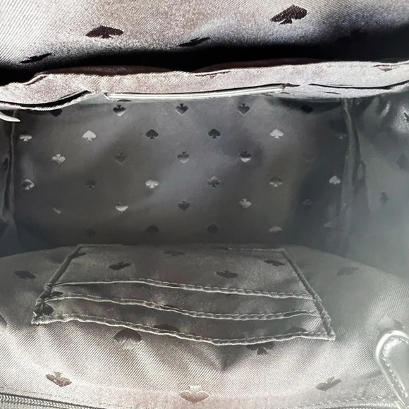 Kate Spade Chelsea Little Better Nylon Backpack Bico Green Multi Daisy Flowers - Picture 5 of 6